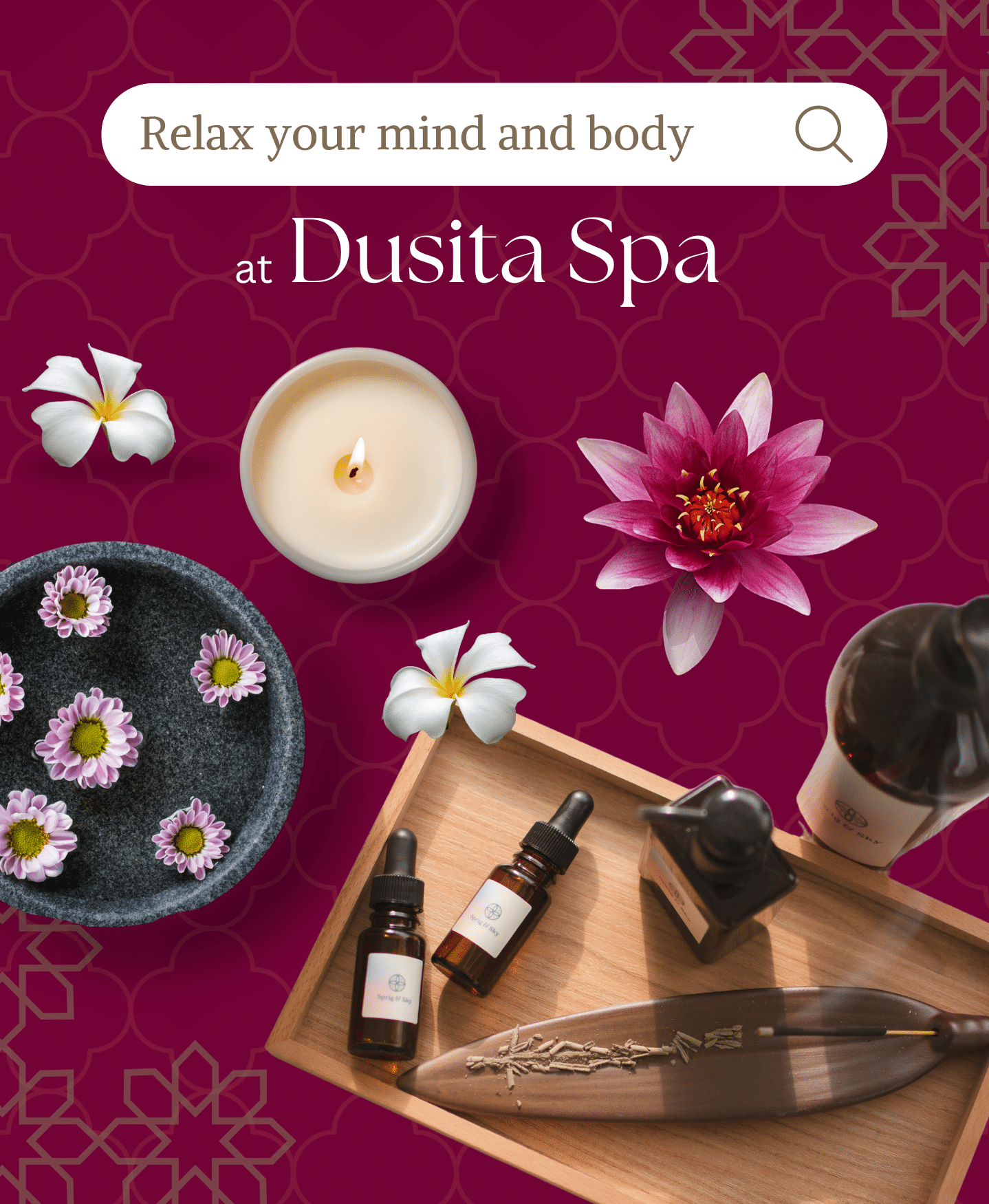 Relax your mind and body at Dusita Spa, Koh Samui