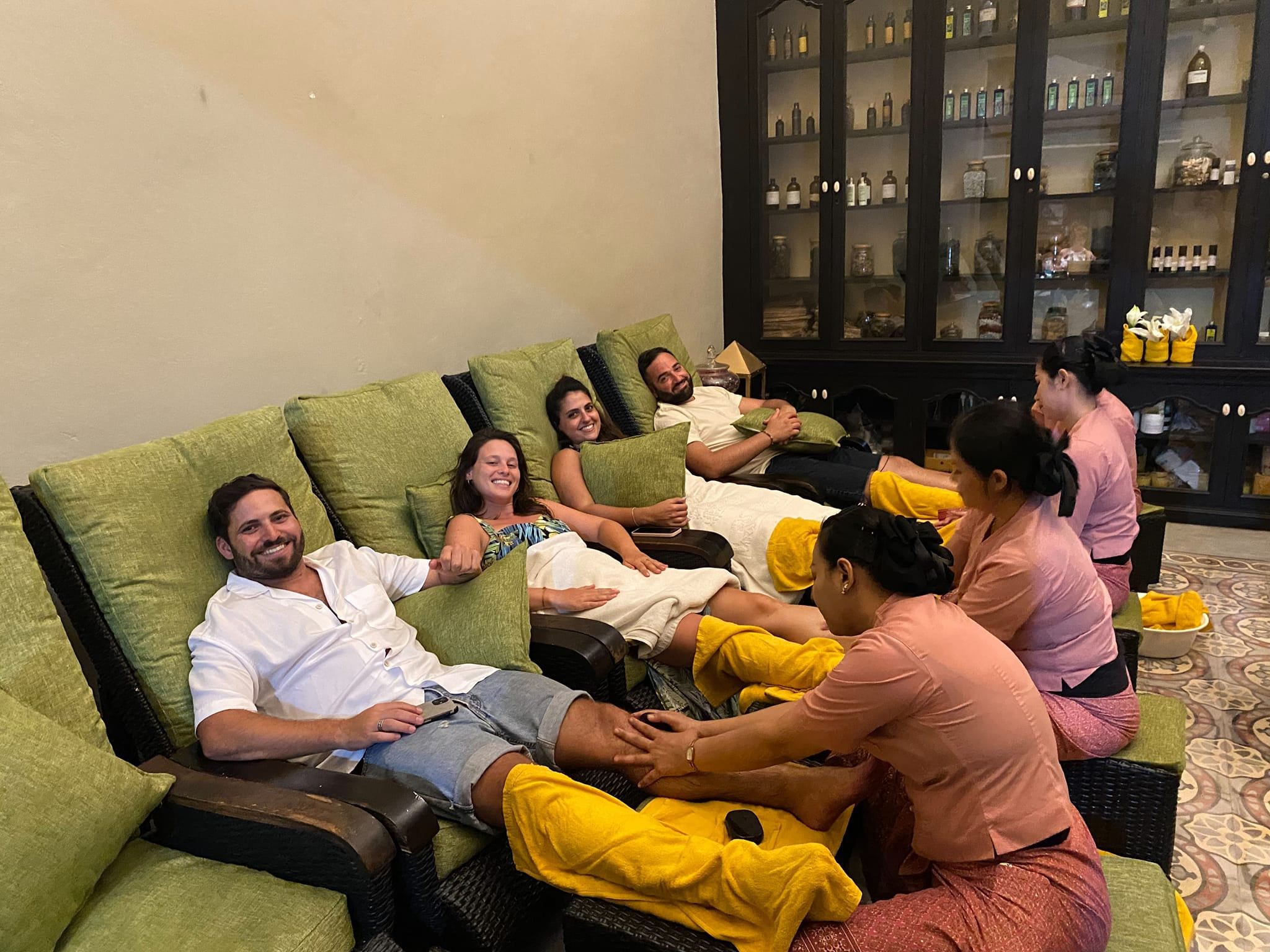 Aromatherapy massage treatment at Dusita Spa, Chaweng Beach, Koh Samui