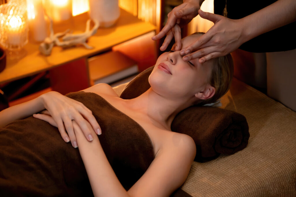 Koh Samui head spa at Dusita Spa — scalp and hair ritual by the beach